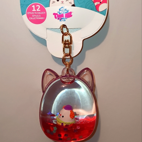 Squishmallows Tsunameez Keychain Bimbi the Clown - Picture 1 of 3